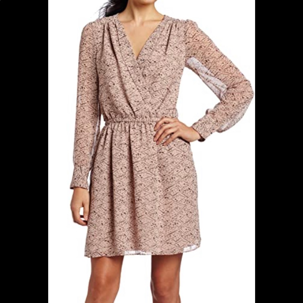 BCBGENERATION BLOUSE SLEEVE DRESS SMALL